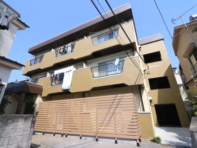 【A】築44年マンション外壁防水・外構工事(After)