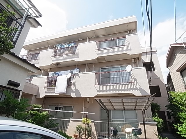 【B】築44年マンション外壁防水・外構工事(Before)